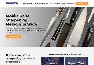 Hughes Brothers Mobile Knife Sharpening - Hughes Brothers Mobile Sharpening offer a professional, reliable and affordable knife sharpening service throughout all suburbs of Melbourne. With the option of either a mobile knife sharpening service or a drop off sharpening service, Hughes Brothers caters to both small and large sharpening requirements for local Melbourne residents and commercial businesses. Learn more about their advanced knife sharpening process via their website now then book online.