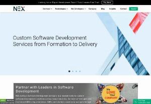 NEX Softsys - Software Development Company - NEX Softsys is an award-winning software development company in India. We use the latest technologies to make productive software solutions for your business. Our team of experts is highly talented in Python, Java, Magento, ASP.Net, etc.