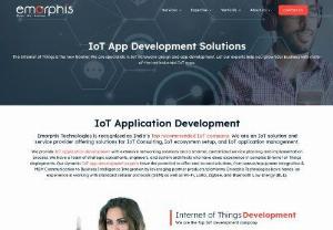 IoT Application Development Company - Emorphis Technologies provide the best IoT application development services that streamline your business. 
They have a team of strategic consultants, engineers and system architects having deep experience in complex Internet of Things deployments.
They will assist you in in every phase of the IoT development.