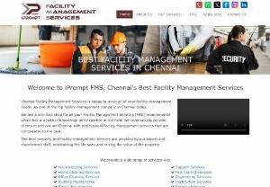 Housekeeping | Engineering | Security | Landscape Services - We bring value to our customers' businesses by allowing them to focus on their core competencies while we manage and deliver high-quality Facility Management services throughout Chennai.

We are a one-stop shop for all your Facility Management Service (FMS) requirements! we try to supply a secure and healthful work in any respect points in time with our dynamic approach and responsive perspective to your Facility Needs.

iPromptFMS also provides maintenance services for commercial and...