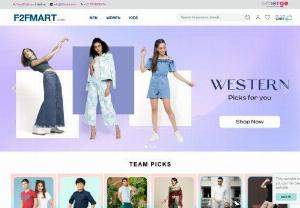 Buy products from trusted brands | F2FMART.com - Buy products from trusted brands. Exclusive apparels, home textiles, face masks and more