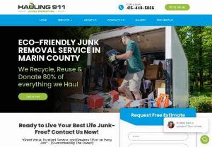 hauling911 junk remover - At Hauling 911, junk removal is our business. We help homeowners just like you reclaim their homes, their yards, and their storage areas through prompt, professional junk removal.