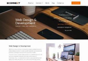 Web Design And Development Company In Ahmedabad | Ecomnext - Ecomnext A good web design company would serve the purpose of boosting sales and profits but also at the same time, enhance the brand reputation. So, why not make an investment in a good web design company?
