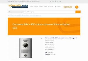 Commax DRC-40K colour camera Price in Dubai - Securitystore.ae is an online shopping store providing COMMAX brand products like Smart Home, Interphone, Lobby Phone, Door Phone, Video phone, Access control systems, Home IoT system to security solutions.