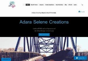 Adara Selene Creations - Handmade jewelry, t-shirts, wall hangings, knitted items, eco-friendly furniture, keychains, dominoes, and more!