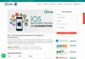 Best Flutter Training in coimbatore | Mobile APP Development training Course in Coimbatore - Qtree Technologies is the Best Mobile APP Development with Flutter Training Course in Coimbatore. Training from the beginner to advance level with 100% Placement assistance with Real Time Project.