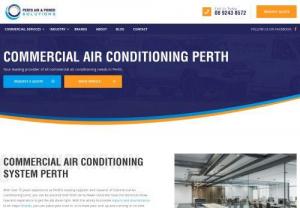 Commercial Air Conditioning - Looking for professions for commercial air conditioning in Perth? Our experienced and trained professionals are to help you. Be it for any industry -
Office
Factory
HVAC
Heavy industry
Retail
Hospitality
Server room
Cool room

our professionals provide the expert service and help for you.