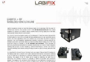 RF Shielded Test Enclosure - Labifix Innovation is one of the famous Manufactures of an extensive array of RF Shield Boxes and RF Shield enclosures. Our offered range consists of the best grade RF Shielded Enclosures.