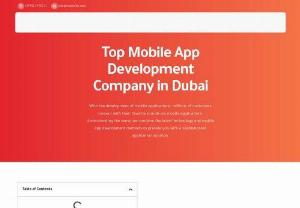 Mobile App Developer in Dubai - We are a top mobile app developers in dubai, helps to put your business on the next level which creates customized stunning mobile apps for all types of services
