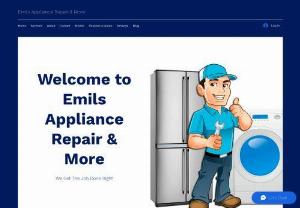 Emil's Appliance Repair - Appliance repair and handyman services in East Hawaii and surrounding areas.