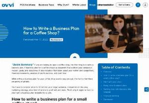 How to Write a Business Plan for a Coffee Shop? - Have you decided to open a coffee shop? Our step-by-step guide will help you, how to write a Business Plan for your coffee shop and why it's so important.