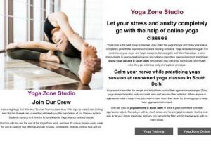 Get the Best Yoga Teacher in South Delhi at Affordable Charge - Yoga Zone gives Yoga classes in south Delhi at a reasonable cost for body fitness join our training centre. We confer expert yoga trainers in your yoga zone classes, & they teach the finest yoga positions to all learners.