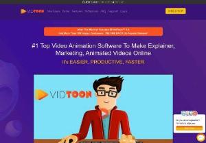 Vidtoon - Best explainer animated video software. VidToonâ¢ adds new library of styles, characters, backgrounds. Easy to use with text-to-speech, video transcription.