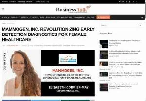 Screenshot of Mammogen: Revolutionizing Diagnostics for Female Healthcare