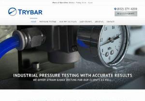 external load testing houston tx - TRYBAR provides efficient industrial pressure testing services in Houston, Texas. Visit our site for more information.