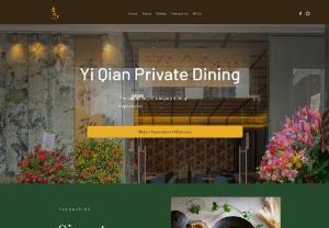 Y IQ Ian private dining - Opened in January 2022, Yi Qian Private Dining is a full-service Chinese restaurant serving up Cantonese and Teochew fare located in Thye Hong Centre along Leng Kee Road