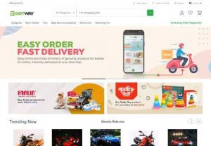 GotWay - Buy Baby products Online: Baby care products, baby toys, baby clothes, Baby walkers & Strollers, baby carriers & slings, baby furniture. We have best collection of kids & Baby products.