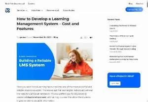 Screenshot of How to Develop a Learning Management System