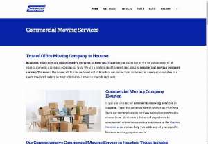 Best Commercial Moving Service for Your Office Moves - Eurmove - Eurmove is a top commercial moving company in Texas. We have a fleet of modern equipment, and trained movers for your safe office moves. Call us for a free quote.