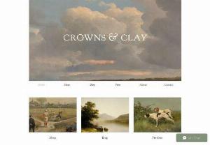 Crowns and Clay - Crowns & Clay features a selection of artwork including curated vintage reproductions, quotes & scripture, and newly designed pieces for a variety of settings.