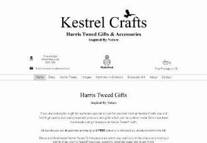 Kestrel crafts - Harris Tweed Handmade Gifts & Accessories Inspired by Nature