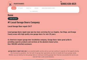 Garage Doors repair Near You - local garage doors repair in Los Angeles County and Riverside County