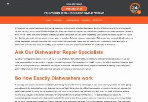 Dishwasher Repair Specialists - When a dishwasher quits working or does not work properly, there is panic in the house. Dishwasher Repair professional at PCH Appliance Repair will have the tools and the knowledge to handle the repair in a short time and we will provide you with the all the electrical parts and best service to repair your dishwasher!
