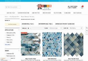 Tiles for the Shower and Bathroom - Looking for tiles for the shower or bathroom?  Check out BELK Tile, a leading online retailer of tiles for the shower and bathroom.  From ceramic bathroom tiles to glass tiles for the shower.  An unlimited selection of tiling mosaics.