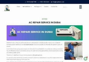 Best AC repair services in Dubai | AC repair near me - Need for ac repair services? Top fixers provide you with complete ac services in Dubai & ac repair near me including ac maintenance services.