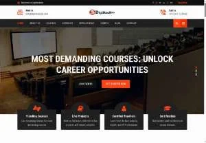 Screenshot of Job-Oriented Courses in Data Science - Digistackedu