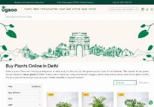 Buy Plants Online in Delhi | Ugaoo - Ugaoo is the Top Online Plant Nursery in Delhi. We offer the best quality seeds, live plants, garden tools & plant care products with plant home delivery In Delhi.