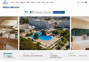 Hilton Nicosia - Relax at Hilton Nicosia, set in a peaceful area of one of the most prestigious neighborhoods of the capital city, just four kilometers from the city center and a 50-minute drive from Larnaca International Airport.