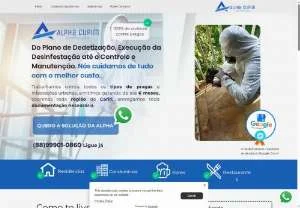 Screenshot of Alpha Termite Immunization Service