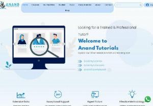Anand Tutorials - Looking for a home tutor that can work with your schedule? Or maybe you're looking for one that has an excellent track record of student success? Anand Tutorials is the right choice for you. With years of providing an unmatched home tutoring service and receiving a vast amount of positive feedback, I have successfully established myself as a leading home tutoring service. We provide home tutors and online classes for various subjects like Maths, Science, Social Studies, English, Hindi.