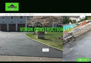 vision Construction LLC - Asphalt paving, stone masonry, and more. Vision Construction LLC is known as an experienced and professional Connecticut -based Asphalt+Paving+Company. We provide clients with top-of-the-line services that cater to their specific project needs and management requirements all at the most competitive rates. Contact us today for a free estimate.