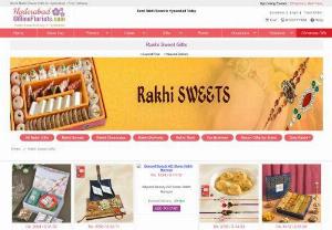 Rakhi with Sweet Delivery in Hyderabad - We are the No. 1 Florist in Hyderabad for Online Flower Delivery in Hyderabad Same Day. Use our website to Send Flowers to Hyderabad from USA, UK, Canada and other international countries at the lowest prices. We have Local Flower Shop in Hyderabad to ensure quick delivery of bouquet with Cakes and Gifts .
