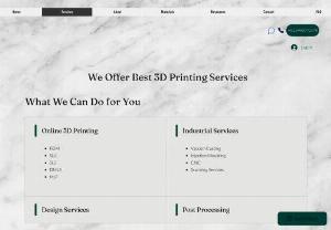 On Demand 3D printing services India | #Customized 3D Models | CADQua3D - CADQua3d is a 3D printing company that provides on demand 3D printing services in India.
We have been providing 3D printing services to its clients for the past few years. The company provides professional and affordable 3D printing services to clients across the globe. It also offers a wide array of 3D printed products such as toys, medical devices, and more.