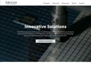 Oricus Semicon Solutions - We offer customized, application specific tooling solutions for the global Semiconductor Assembly and Test industry. Oricus Semicon offers solutions for three main business sectors.