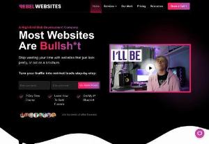Rebel Websites - We build websites that convert. Unlock more leads and sales for your business with an all-in-one web design package. Get a better website powered by videos, blogs and more compelling content.