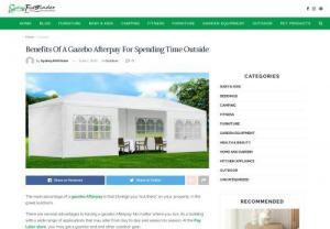 Benefits Of A Gazebo Afterpay For Spending Time Outside - The main advantage of a gazebo Afterpay is that it brings you 