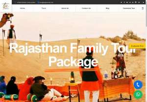 Rajasthan Family Tour Package - Rajasthan Family Tour Package welcomes you with all its heart and greets you with 