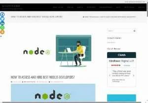 Screenshot of How to Assess and Hire Top NodeJS Developers