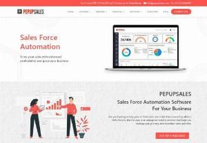 #1 Top Sales Force Automation Software - Pepupsales is the best #Salesforceautomationsoftware for your #business is now faster & easier. Complete all your goals across #Generaltrade, #Moderntrade, HoReCa & B2B channels.
Book a #free Demo. Call Now - 7042295970