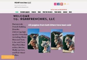 Rgr8frenchies - AKC registered and genetically tested. We have blue and tans, lilac and tans, merles, blue sables, and fluffy carriers. Full visual fluffies coming soon.