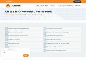 Office Cleaning Gold Coast | Exit Cleaning Gold Coast | Likeclean - Like cleaning is recognized as a leading provider of office cleaning services in Gold Coast. We Keep your business clean and operating smoothly & Fully insured