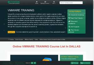 clinical data management certification - Vmware is a cloud computing and virtualization software which used to operate multiple digital machines for a single physical device, where each of the digital equipments can share the sources of one actual computer system across different conditions quickly. Different digital machines can run different oss and several programs for a single physical pc.