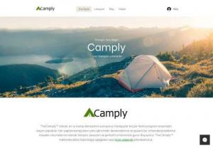 The Camply - Our site, which enables adventure lovers to access a lot of data in a single area with blogs, camping vehicles and camping locations in the camping area.