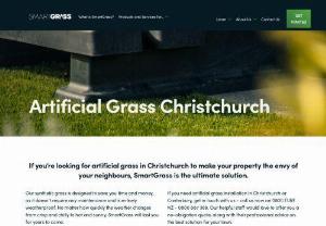 Artificial Grass Christchurch - SmartGrass - Our synthetic grass is designed to save you time and money, as it doesn't require any maintenance and is entirely weatherproof. No matter how quickly the weather changes from crisp and chilly to hot and sunny, SmartGrass will last you for years to come.