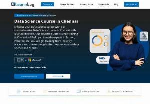 Data Science Courses in Chennai - Advanced Data Science Course Training Chennai. We are the Best Data Science Certification Course Training Institute in Chennai with job placement. Data science certification in Chennai will improve Skills