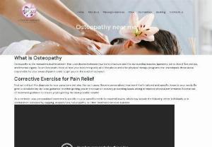 Osteopathy Near Me - Best Therapy Service - London Massage Therapist - Osteopathy is the manual medical treatment that coordinates between your bone structure and the muscles. Osteopathy is the manual medical treatment that coordinates between your bone structure and the surrounding muscles, ligaments, joints, blood flow, nerves and internal organs. As an Osteopath, I look at how your body integrates all of the above and offer physical therapy programs that encompass those areas responsible for your areas of pain in order to get you to the road of recovery! Where..